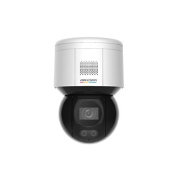 Hikvision DS-2DE3A400BW-DE(F1)(T5) 4 MP ColorVu AcuSense, láthatófény, villogó fény/hangriasztás, mini IP PT dómkamera