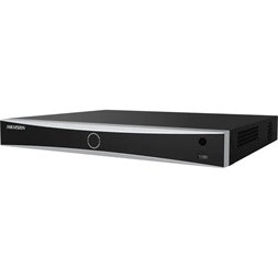 Hikvision DS-7616NXI-I2/16P/S (16 csatorna, 160Mbps rögzítési sávsz, H265, 2xUSB, 2xSata, 16xPoE) NVR rögzítő