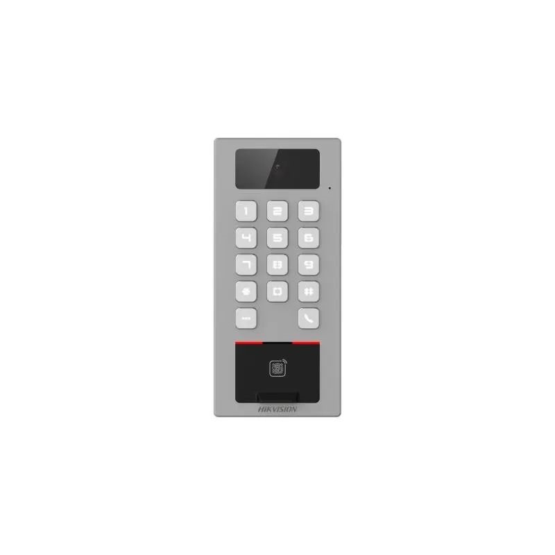 Hikvision DS-K1T502DBFWX-C beléptető vezérlő terminál kamerával, Mifare és ujjnyomat hitelesítés, IP65, IK09, WiFi