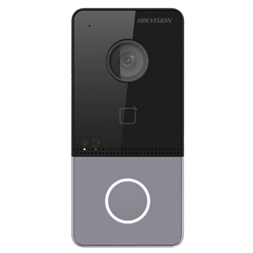 Hikvision DS-KV6113-PE1(C) 1 lakásos, 2MP, IP65, Mifare kártyaolvasóval, PoE, IP videó kaputelefon kültéri egység