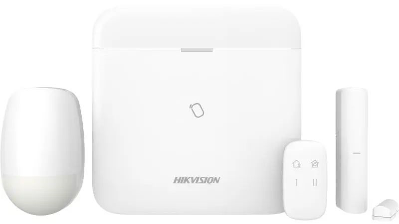 Hikvision DS-PWA96-KIT-WE 96 zónás AXPro vezeték nélküli riasztóközpont szett, 868 MHz, 3G/4G/WiFi/LAN