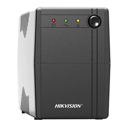Hikvision DS-UPS1000 1000 VA/600 W, beépített akkumulátor 12V/9Ah, 2 db Schuko(DIN), Szünetmentes tápegység