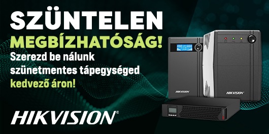 Hikvision szünetmentes tápegységek – Biztonság és megbízhatóság minden helyzetben