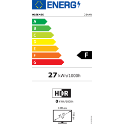 Hisense 32" 32A4N HD Smart LED TV