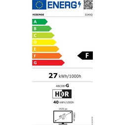 Hisense 32" 32A5Q Full HD Smart QLED TV (Újracsomagolt)