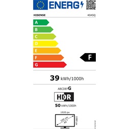 Hisense 40" 40A5Q Full HD Smart QLED TV