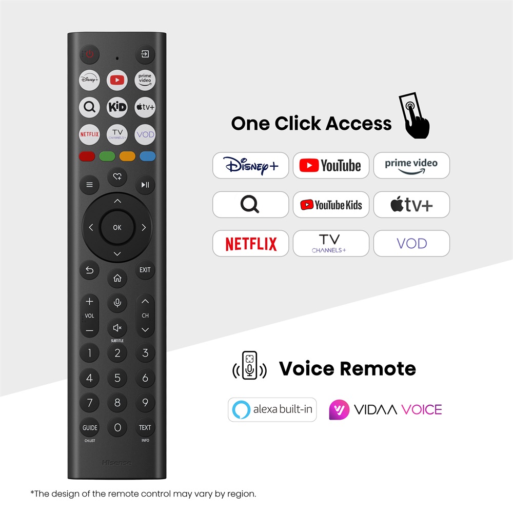 Hisense 43" 43E7Q 4K UHD Smart QLED TV (Újracsomagolt)