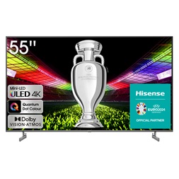 Hisense 55" 55U6KQ 4K UHD Smart MiniLED TV (Újracsomagolt)