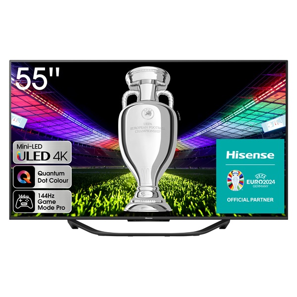 Hisense 55" 55U7KQ 4K UHD Smart MiniLED TV (Újracsomagolt)