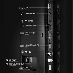 Hisense 65" 65A6Q 4K UHD Smart LED TV (Újszerű)