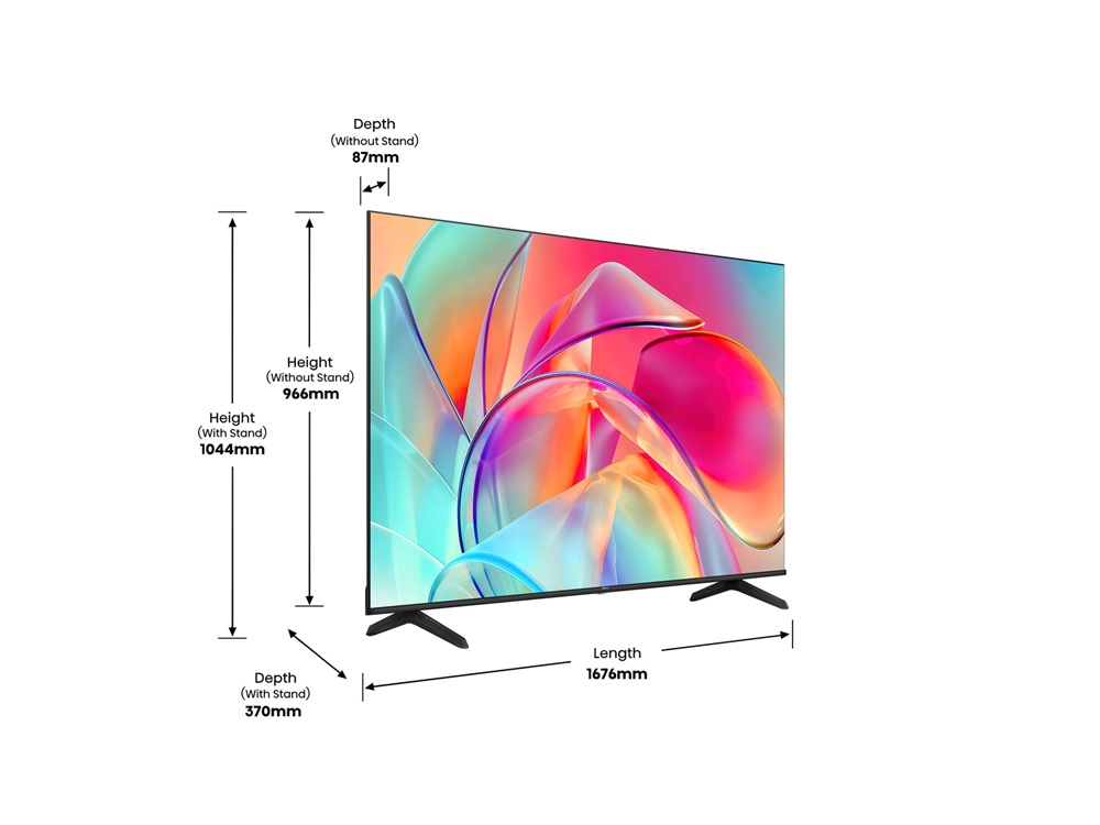 Hisense 75" 75E7KQ 4K UHD Smart QLED TV