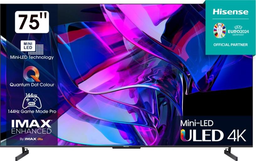 Hisense 75" 75U7KQ 4K UHD Smart Mini-LED ULED TV