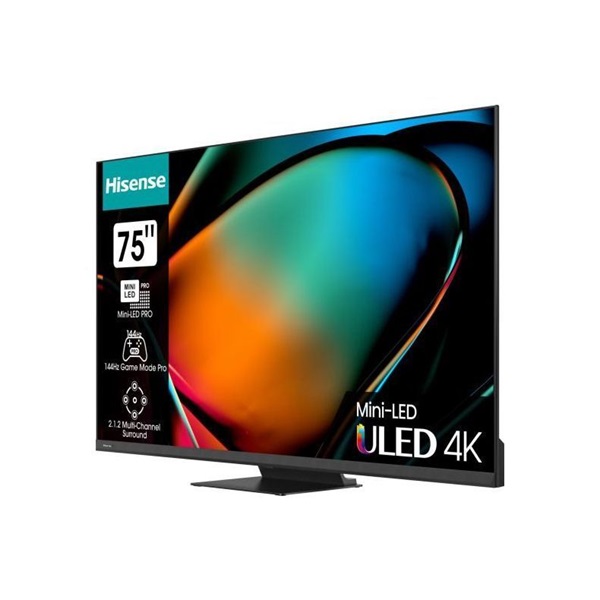 Hisense 75" 75U8KQ 4K UHD Smart ULED TV (Újracsomagolt)