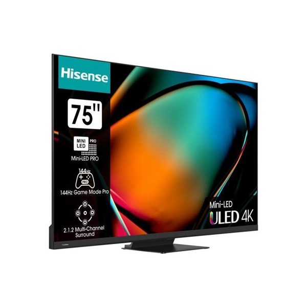 Hisense 75" 75U8KQ 4K UHD Smart ULED TV (Újracsomagolt)