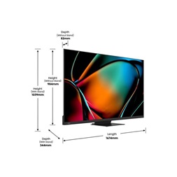 Hisense 75" 75U8KQ 4K UHD Smart ULED TV (Újracsomagolt)