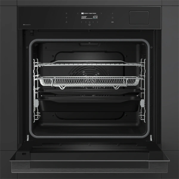 Hisense BAS614P8B fekete, beépíthető, multifunkciós, 60 cm, sütő