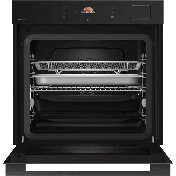 Hisense BFS615S8B fekete, beépíthető, multifunkciós, 60 cm, sütő