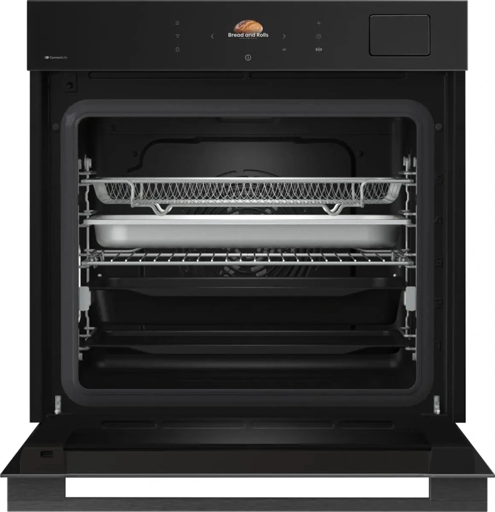 Hisense BFS615S8B fekete, beépíthető, multifunkciós, 60 cm, sütő