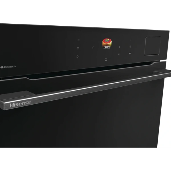 Hisense BFS615S8B fekete, beépíthető, multifunkciós, 60 cm, sütő