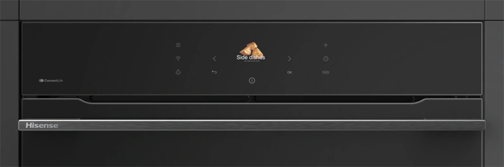 Hisense BI614P8B fekete, beépíthető, multifunkciós, 60 cm, sütő
