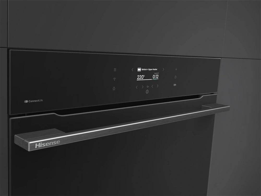 Hisense BI614P8B fekete, beépíthető, multifunkciós, 60 cm, sütő