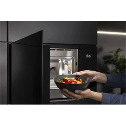 Hisense BIM325GI63DBG fekete, beépíthető, 25 l, mikrohullámú sütő