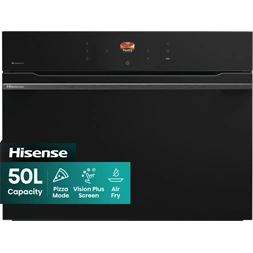 Hisense BIM406A8B fekete, beépíthető, kompakt, 45 cm, mikrohullámú sütő