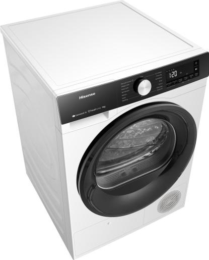 Hisense DH3S902BW3 fehér, 9 kg, hőszivattyús, szárítógép