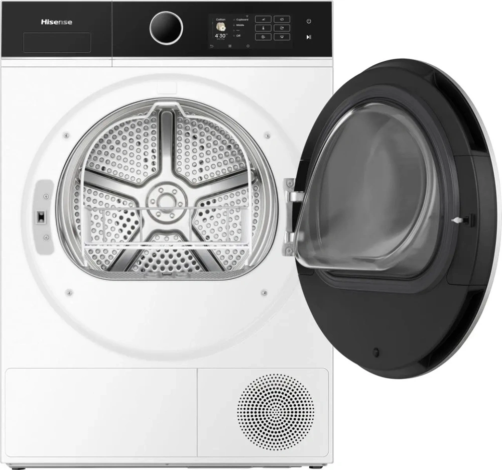 Hisense DH5I104BWAB fehér, hőszivattyús, 10 kg, szárítógép