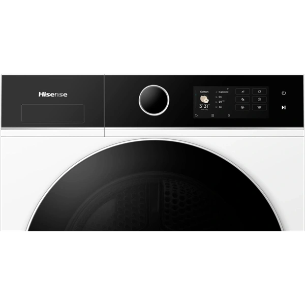 Hisense DH5I104BWCB fehér, hőszivattyús, 10 kg, szárítógép