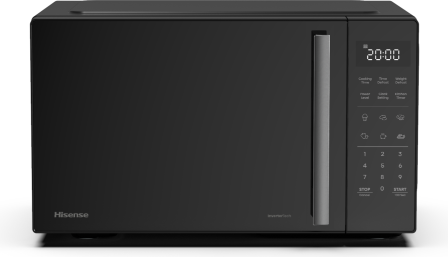 Hisense H23MOBS4HI 900W 23L fekete mikrohullámú sütő