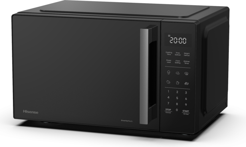 Hisense H23MOBS4HI 900W 23L fekete mikrohullámú sütő