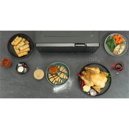 Hisense H23MOBS5HG4 800W 23L fekete mikrohullámú sütő