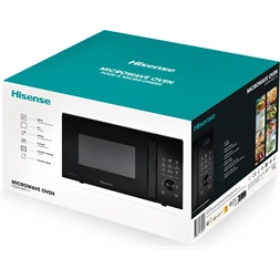 Hisense H23MOBSD1H 800W 23L fekete mikrohullámú sütő