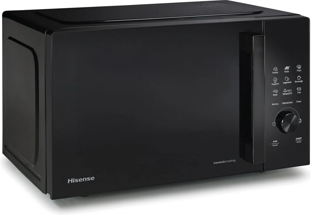 Hisense H23MOBSD1H 800W 23L fekete mikrohullámú sütő