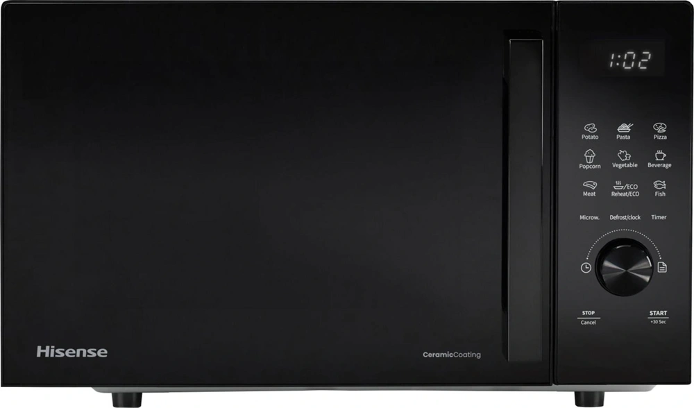 Hisense H23MOBSD1H 800W 23L fekete mikrohullámú sütő