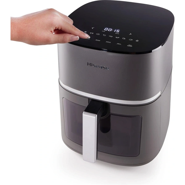 Hisense HAF1900D antracit 7L forrólevegős sütő