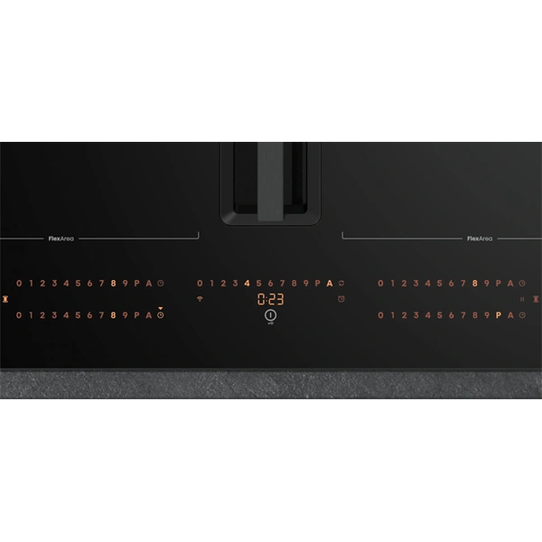 Hisense HEH6443BSCWF1 fekete, beépíthető, indukciós, 4 főzőzóna, elszívóval, főzőlap
