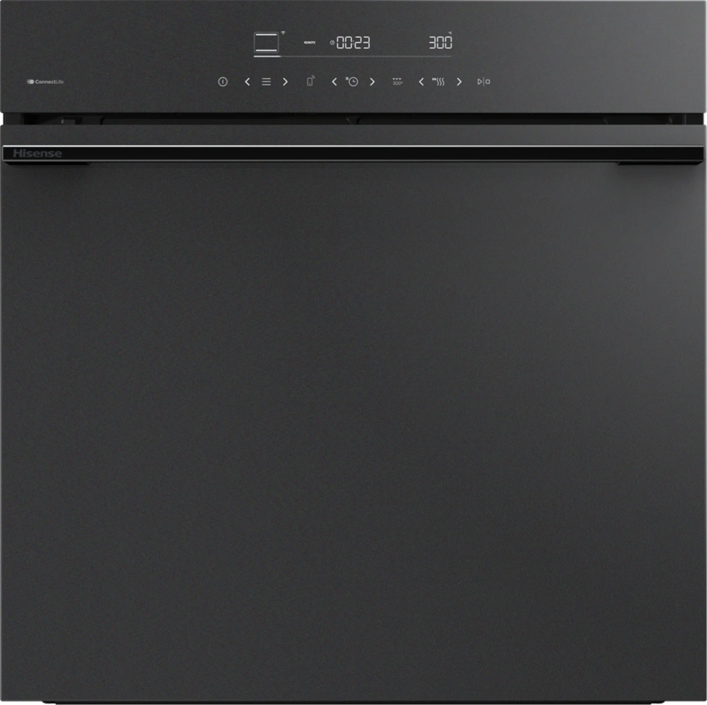 Hisense HO66MB PizzaChef fekete, beépíthető, légkeveréses sütő