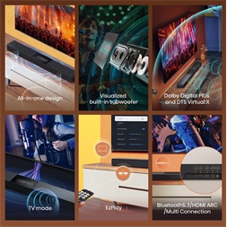Hisense HS2000 240W 2.1 csatornás DTS/DD hangprojektor