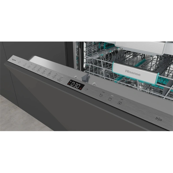 Hisense HV673A65 teljesen beépíthető, 60 cm, 16 terítékes, mosogatógép
