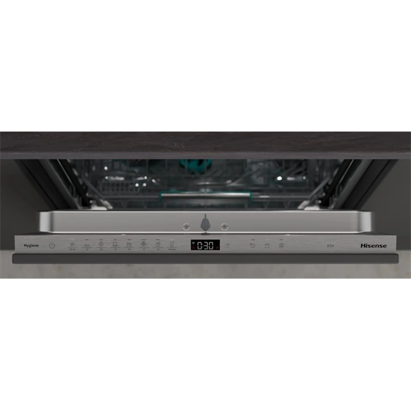 Hisense HV673A65 teljesen beépíthető, 60 cm, 16 terítékes, mosogatógép