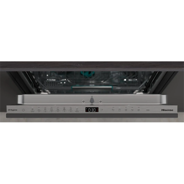Hisense HV693A66UVAD beépíthető, teljesen integrálható, 60 cm, 16 terítékes, mosogatógép