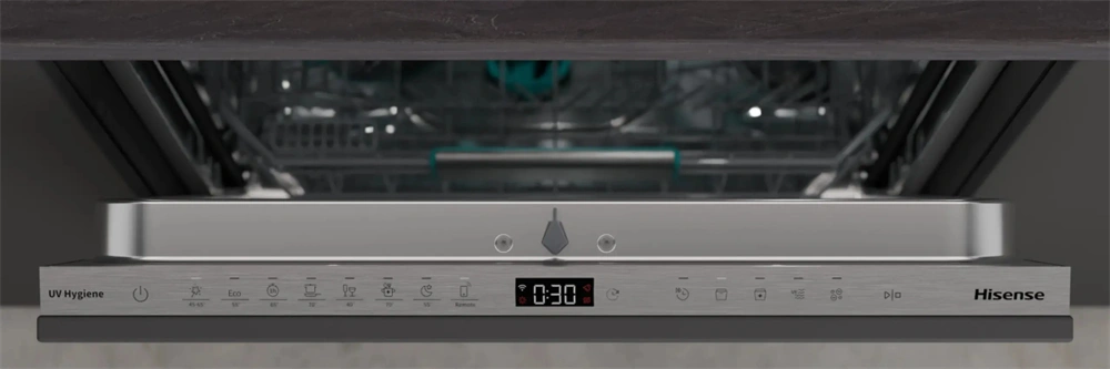 Hisense HV693A66UVAD beépíthető, teljesen integrálható, 60 cm, 16 terítékes, mosogatógép