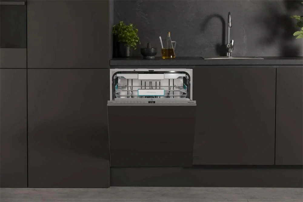 Hisense HV693A66UVAD beépíthető, teljesen integrálható, 60 cm, 16 terítékes, mosogatógép