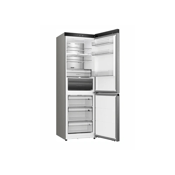 Hisense RB3K330SAID szürke, alulfagyasztós, Hűtő:215L, Fagyasztó:115L, Total No frost hűtőszekrény (Használt - A)