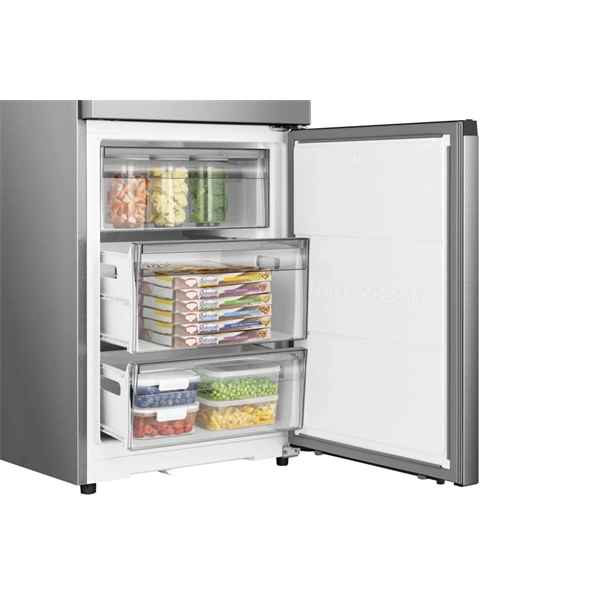 Hisense RB3K330SAIE alulfagyasztós, Hűtő:215L, Fagyasztó:115L, Total No Frosthűtőszekrény