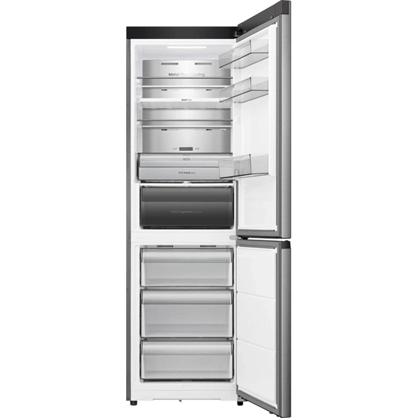 Hisense RB3K330SAIE alulfagyasztós, Hűtő:215L, Fagyasztó:115L, Total No Frosthűtőszekrény