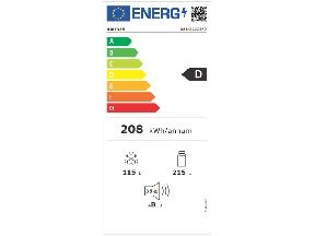 Hisense RB5K330GSFD fekete, alulfagyasztós, Hűtő:215L, Fagyasztó:115L, Total No frost hűtőszekrény