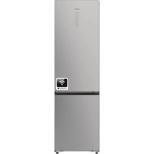 Hisense RB5P410SACC szürke, szabadonálló, alulfagyasztós hűtőszekrény